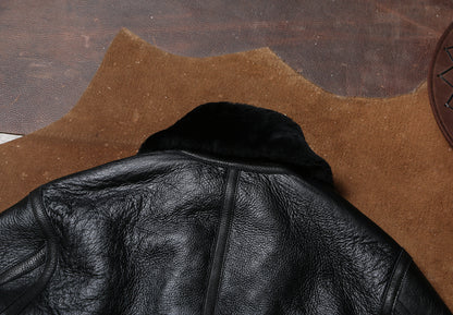 ☆オーストラリア産ムートンB-3フライトジャケット☆S～3XL