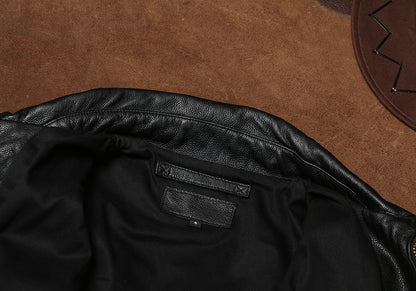 △ヴィンテージ復刻 カウレザー CWU-45/Pフライトジャケット▽S～5XL