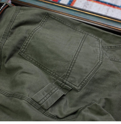 ◇ヴィンテージ復刻デザインHBTコットンヘリンボーン使用 ワークパンツ◇M～3XL