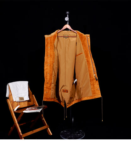 3色展開◇ヴィンテージ復刻 カウレザーM-51 フィッシュテイルコート◇