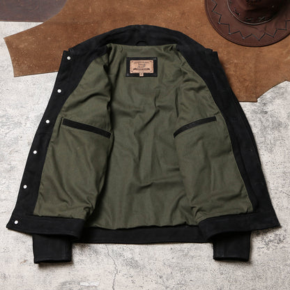 ★ヴィンテージ 復刻モデル ゴートレザートラック ジャケット★ M～4XL