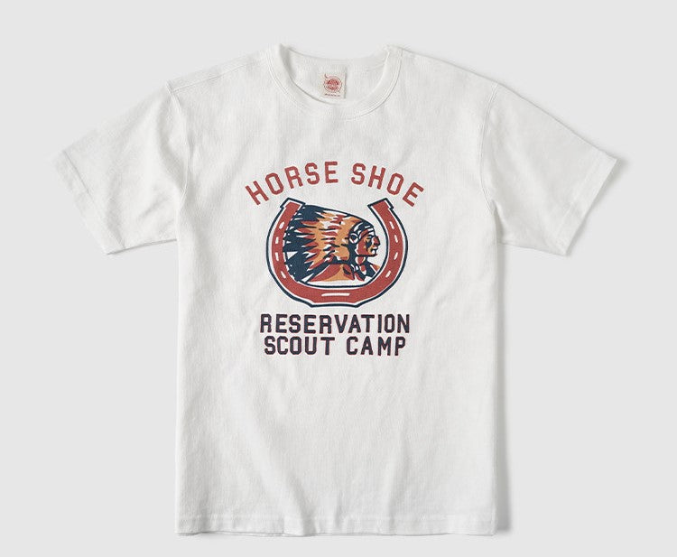 ２色展開◆indian red union highプリント Ｔシャツ◆S～2XL