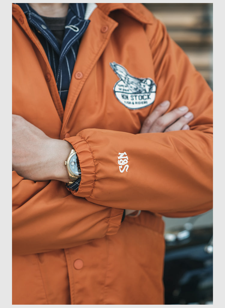 ▲ヴィンテージ復刻 バイカー コーチジャケット▼S～2XL
