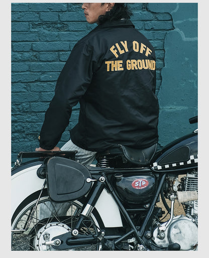 ▲ヴィンテージ復刻 バイカー コーチジャケット▼S～2XL