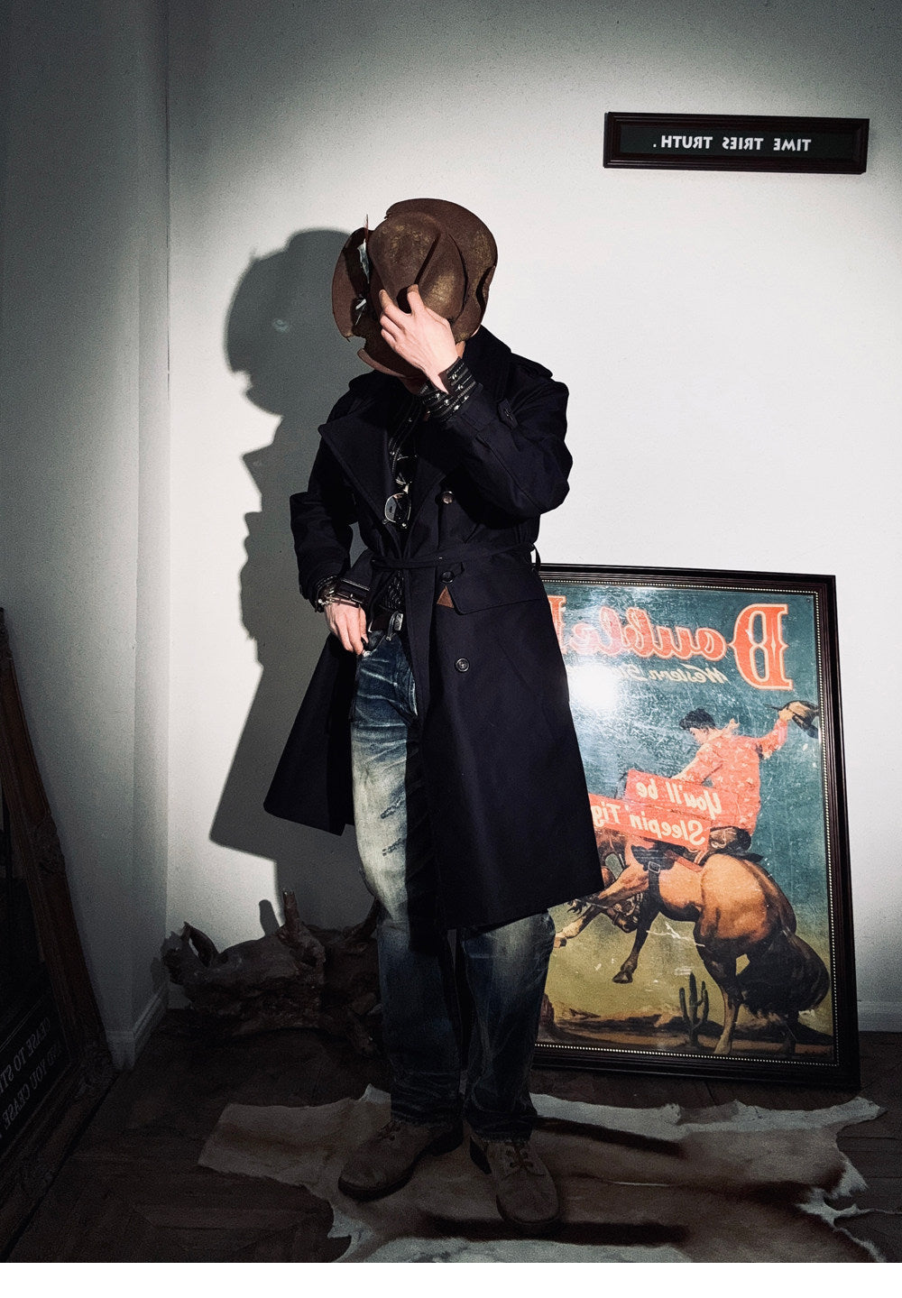 ◇ブリティッシュ ヴィンテージ復刻  モーターサイクルコート◇S～3XL
