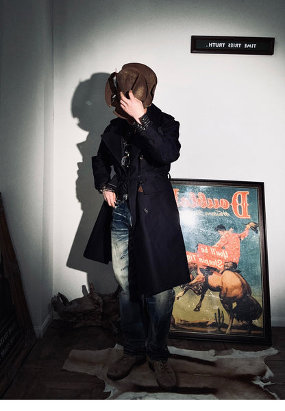 ◇ブリティッシュ ヴィンテージ復刻  モーターサイクルコート◇S～3XL