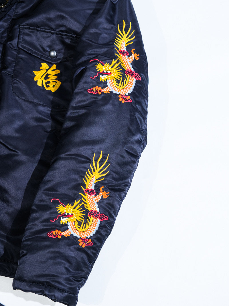 4色展開△ヴィンテージ モディファイ デザイン A2デッキ ベトジャン▽S～3XL