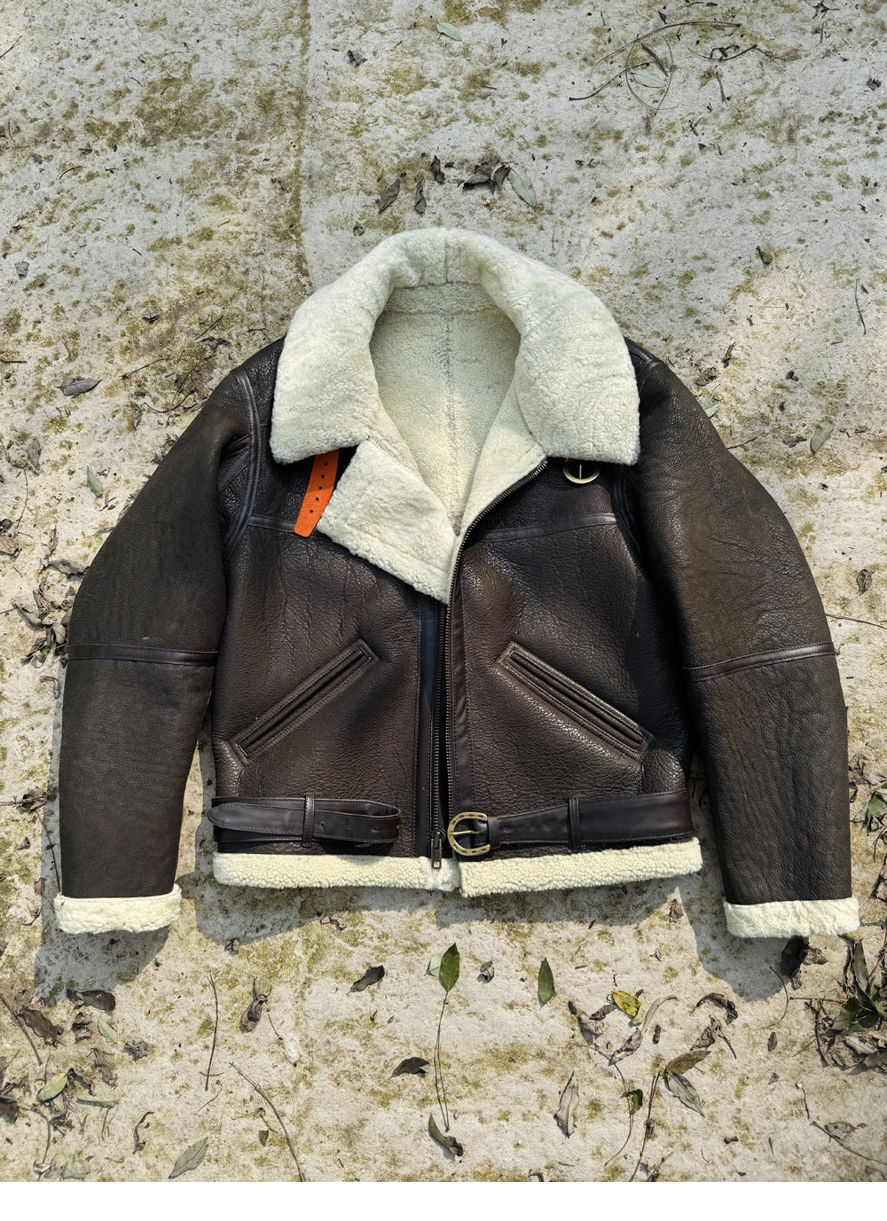 2色展開☆B-6 ムートン フライトジャケット☆ – quietman clothes