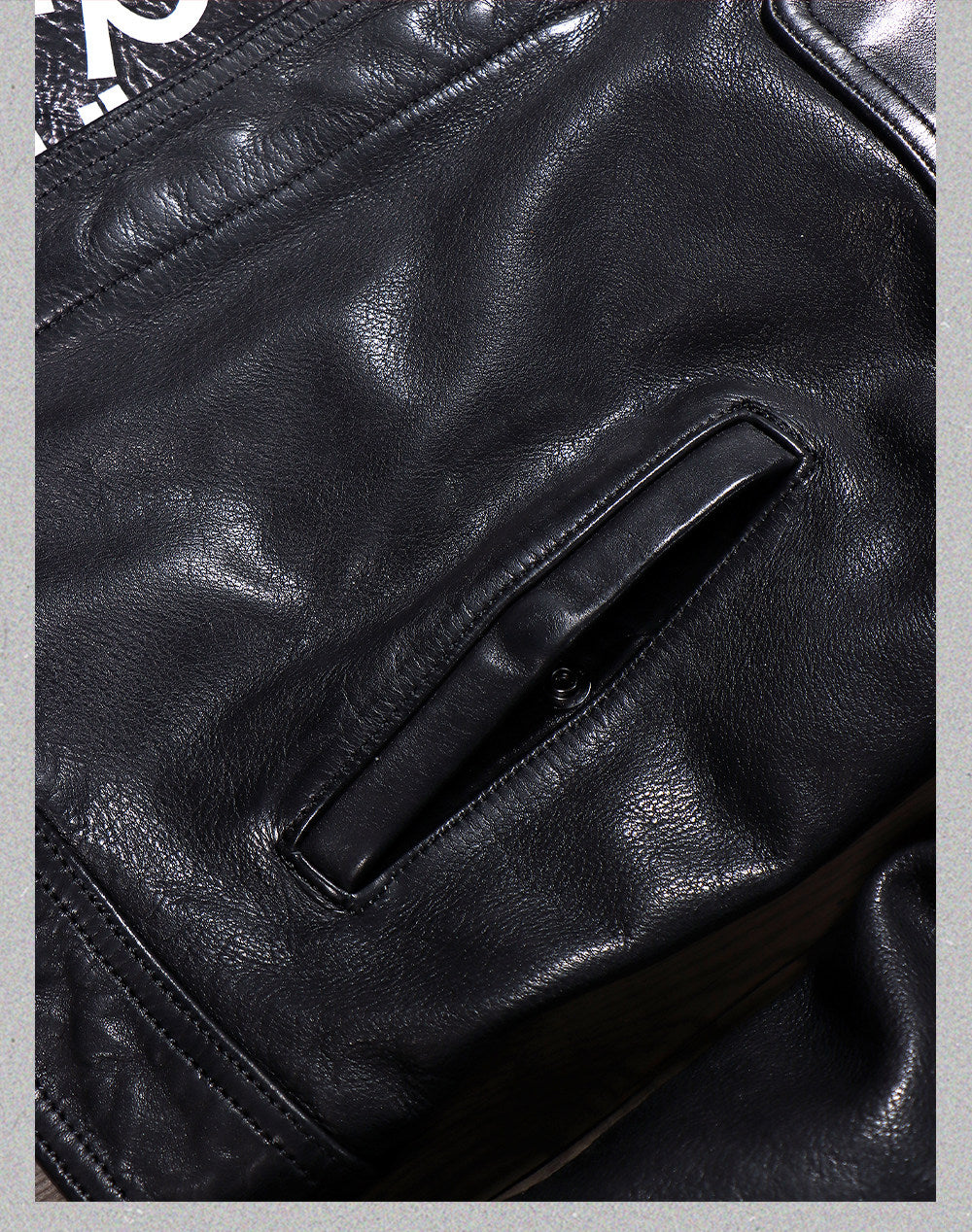 ヴィンテージ復刻スタイル◇植物タンニン鞣しイタリア産カーフレザー ジャケット◇M～4XL