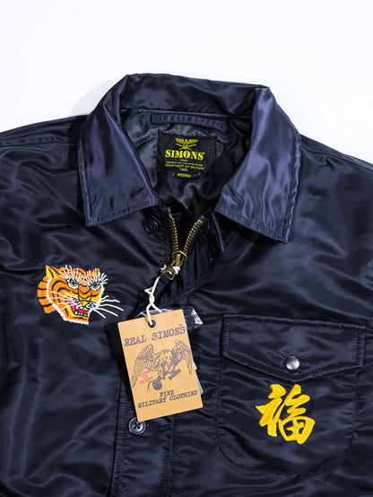 4色展開△ヴィンテージ モディファイ デザイン A2デッキ ベトジャン▽S～3XL