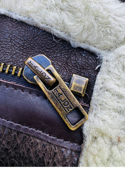 ２色展開★B-6 ムートン フライトジャケット★