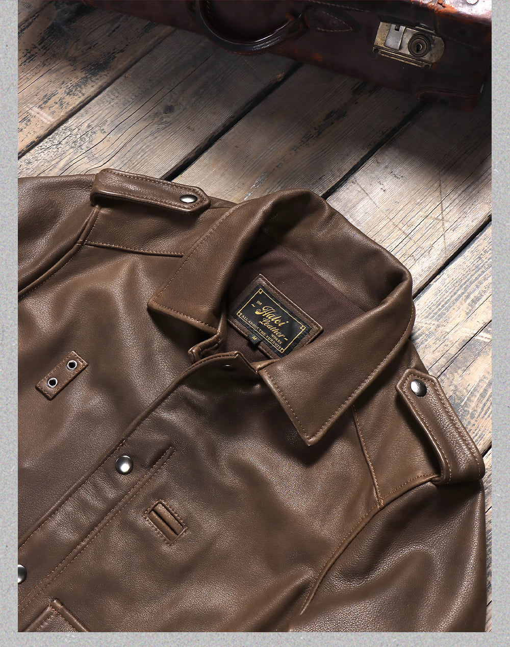 ☆ヴィンテージ復刻カリフォルニアレンジャーカーフレザージャケット☆S～5XL