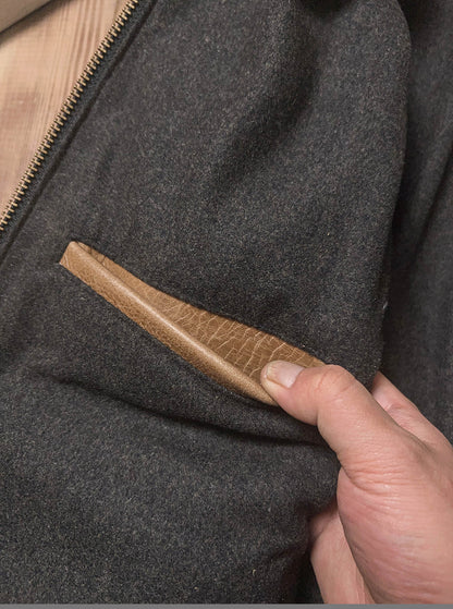 1.7mm極厚◇◇ヴィンテージ復刻 オイルフィニッシュカウレザーA-2ジャケット◇◇M~5XL