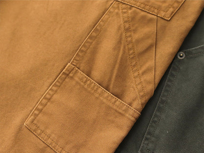 ◆ヴィンテージ復刻デザイン 12OZ LUMBERLITE きこりワークーショートパンツ◆XS～XL