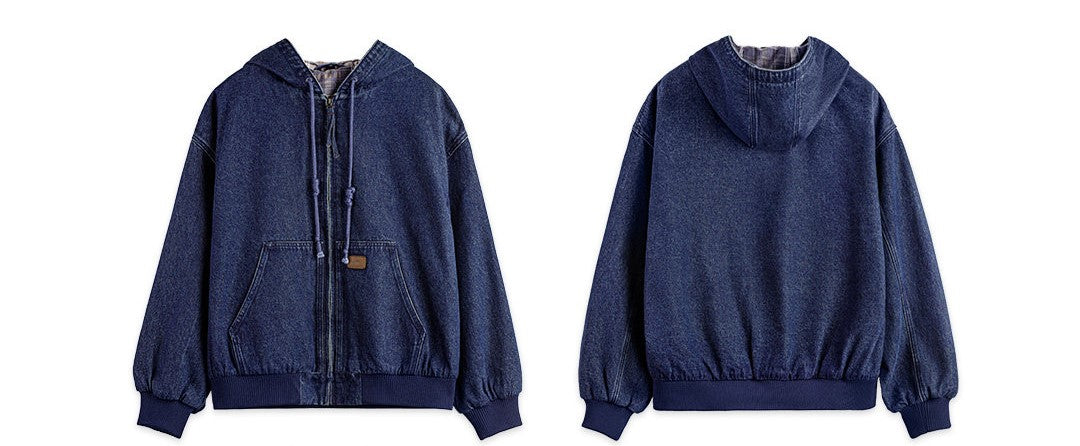 ▲ヴィンテージ J130復刻 10.5OZ デニム アクティブジャケット▼S～2XL