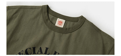 ２色展開◆色味、プリントの雰囲気もGOOD◆ヴィンテージ復刻 FLYING TIGERプリント Ｔシャツ◆S～2XL