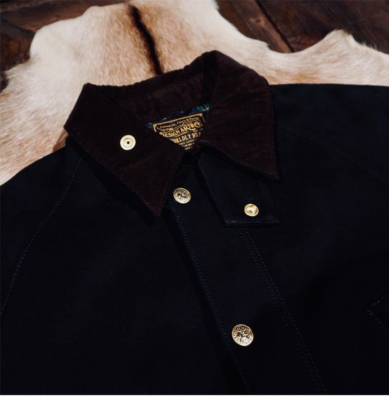 ３色展開▲細部のディテールまで完璧な拘り▲カウレザー ジャケット▼M～4XL