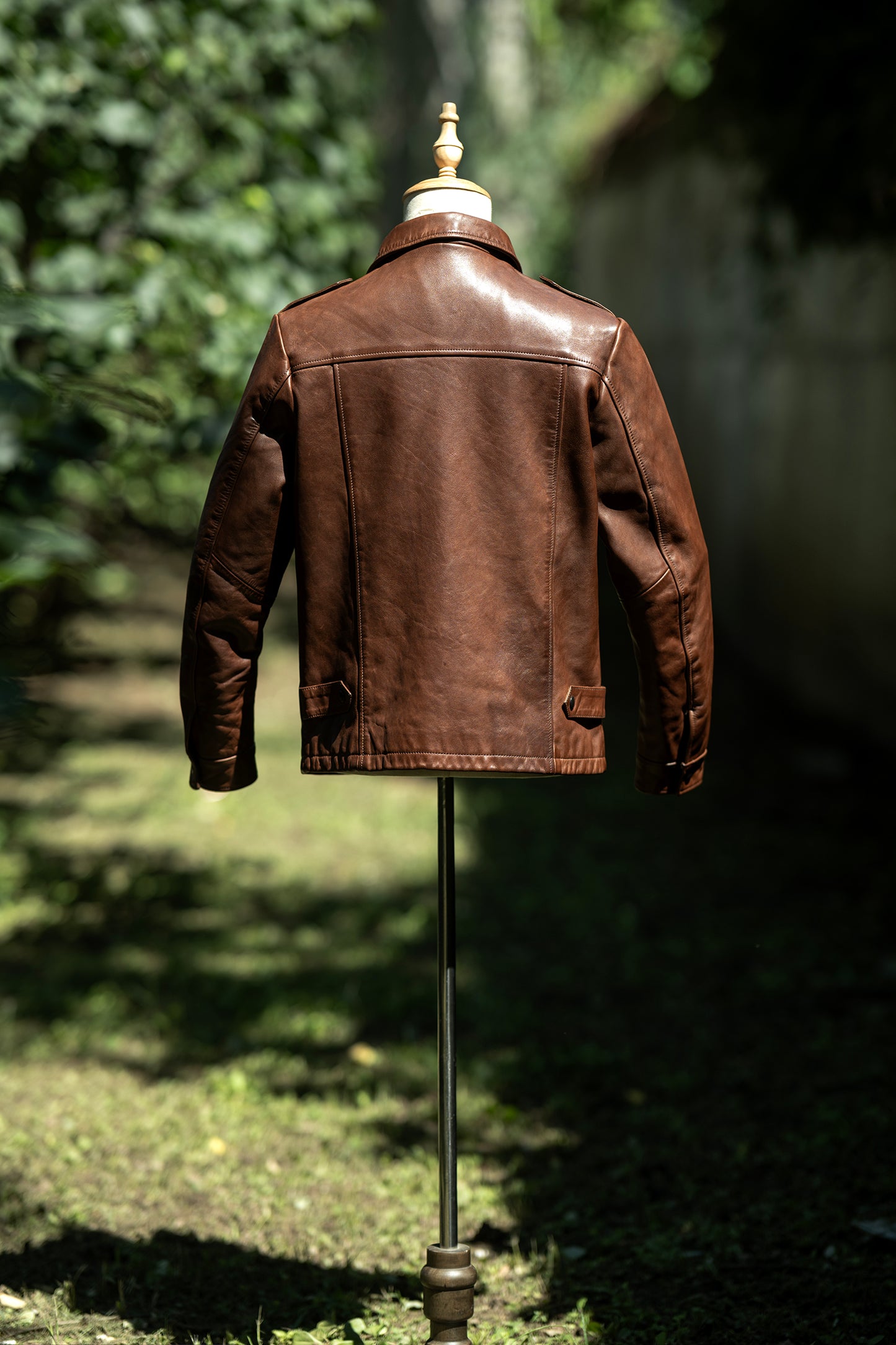 VINTAGE復刻 カウレザー シングルライダースジャケット M～2XL