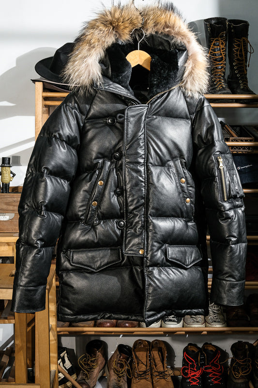 超防寒性★ヴィンテージ復刻デザイン N3B ホワイトダックダウンフライトジャケット★S～3XL