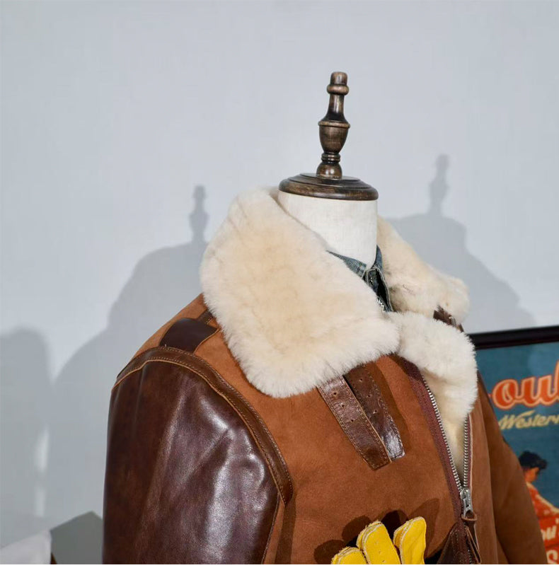 ◆オーストラリア産ムートン B-3フライトジャケット◆S～4XL