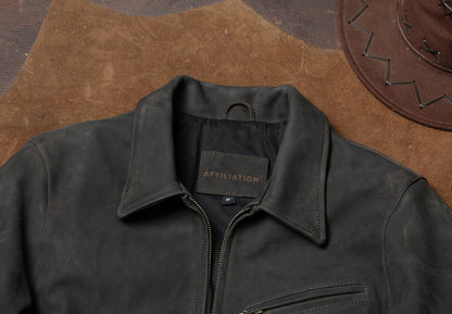 1930’s ヴィンテージ復刻型 ゴートレザー  シングルライダース ジャケット M～4XL
