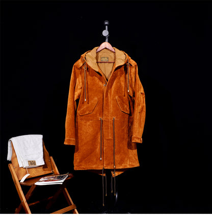 3色展開◇ヴィンテージ復刻 カウレザーM-51 フィッシュテイルコート◇