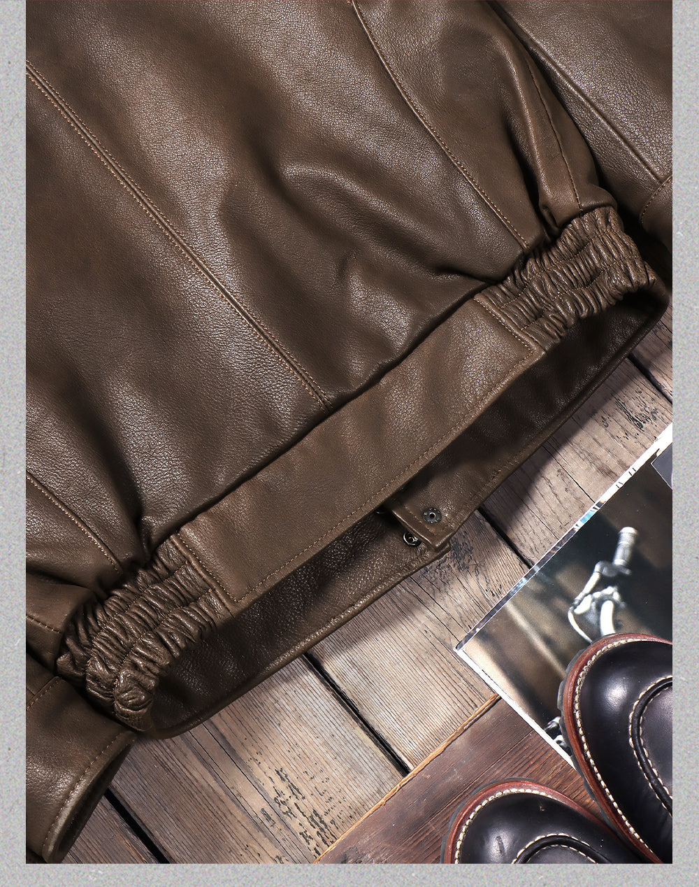 ☆ヴィンテージ復刻カリフォルニアレンジャーカーフレザージャケット☆S～5XL