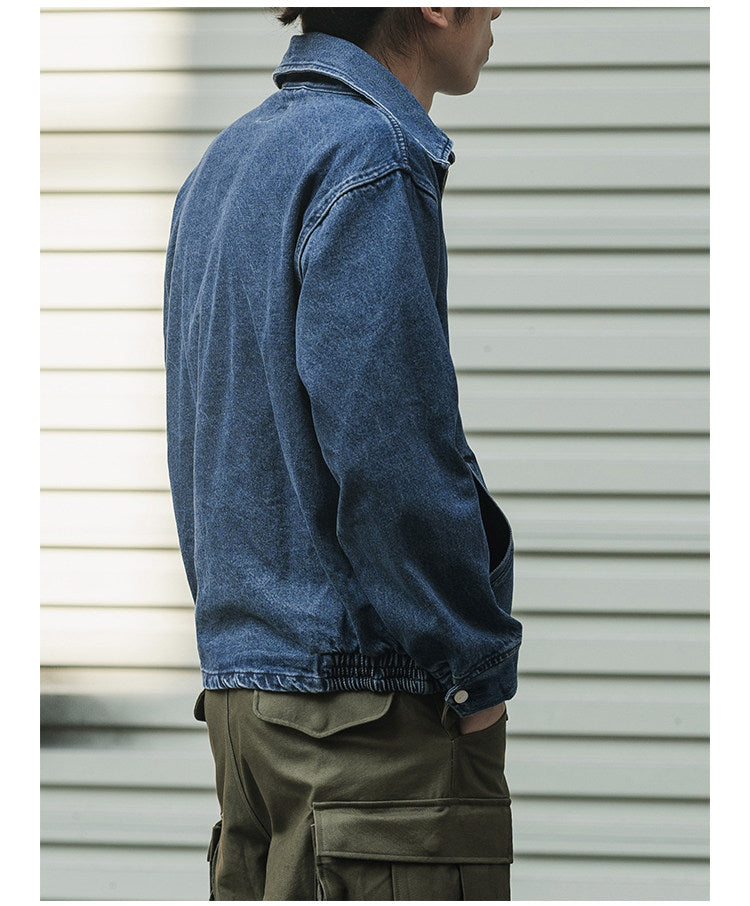 ☆ヴィンテージ70's  13OZ デニム トラックジップアップジャケット☆S～2XL