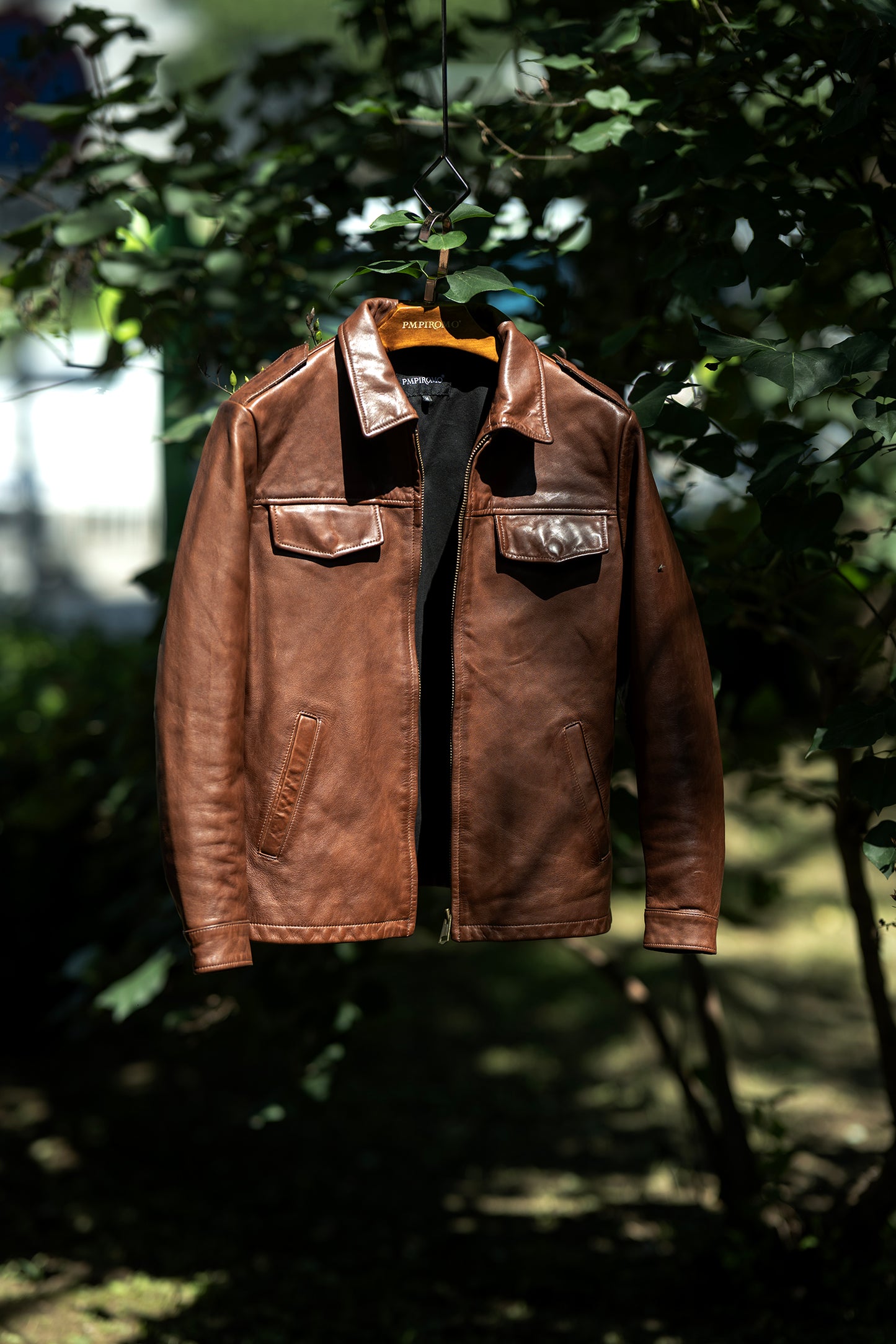 VINTAGE復刻 カウレザー シングルライダースジャケット M～2XL
