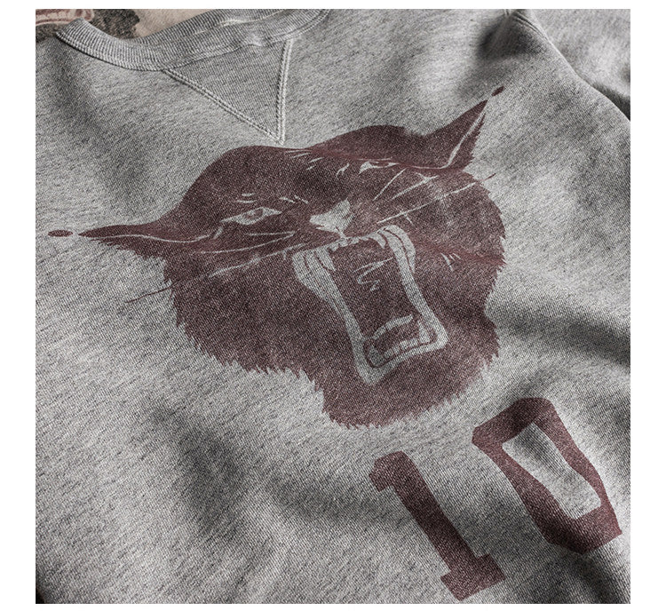 ２色展開◆CCCプリズナー ブラックパンサー染み込みプリント スウェット◆S～2XL