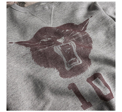 ２色展開◆CCCプリズナー ブラックパンサー染み込みプリント スウェット◆S～2XL