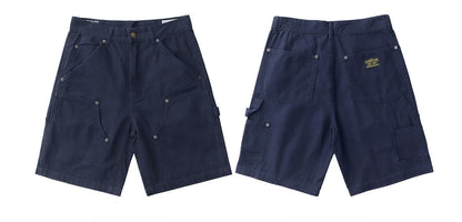 ◆ヴィンテージ復刻デザイン 12OZ LUMBERLITE きこりワークーショートパンツ◆XS～XL