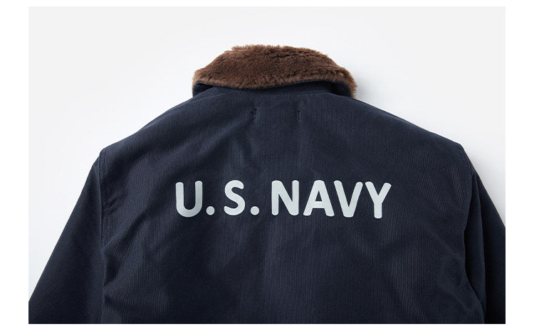 ☆ヴィンテージ 復刻 総ウールボアライナー N-1  USNデッキジャケット☆S～2XL
