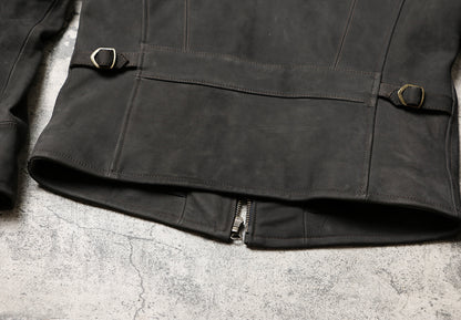 1930’s ヴィンテージ復刻型 ゴートレザー  シングルライダース ジャケット M～4XL